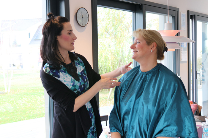 Beauty-Coaching beim Blogger@AquaCleanSpace-Event.