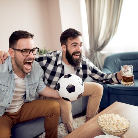 Fußball, Fußballschauen, Fußball schauen, Fußball-WM, Fußball Bier