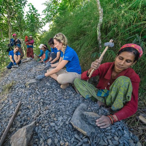 Nepal Geberit Hilfsorganisation Helvetas