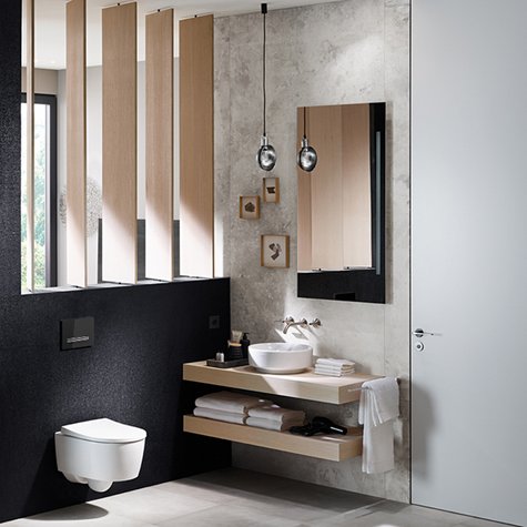 Farben, Formen und Funktionen können im Badezimmer individuell gewählt werden.