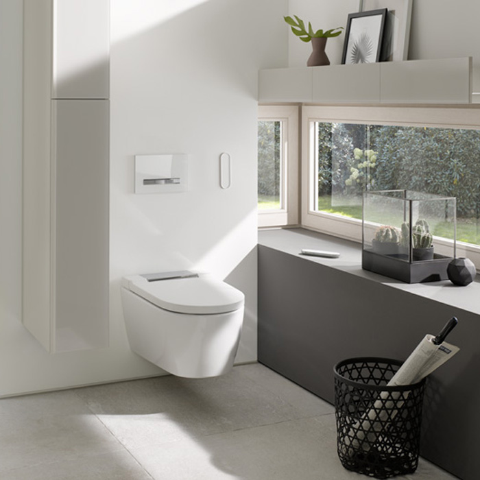 Dusch-WC zu Hause testen mit dem Geberit AquaClean.