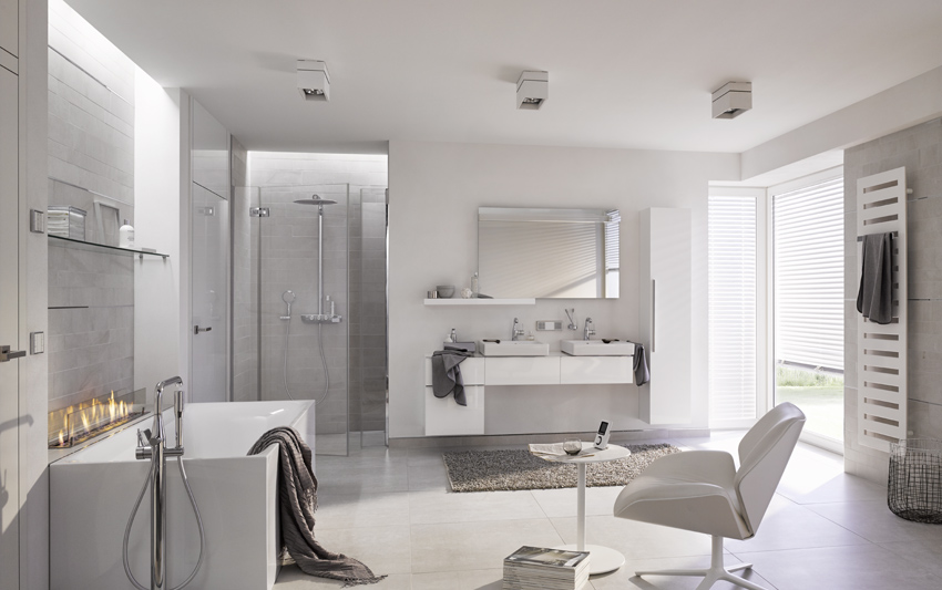 Badezimmer, Gestaltungstipps, Licht, Renovieren, helle Farben