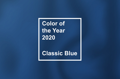 Color of the year 2020: Classic Blue © anastasiia agafonova 