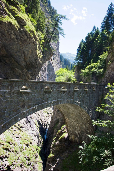 Viamala-Schlucht Schweiz, Brücke Viamala-Schlucht 