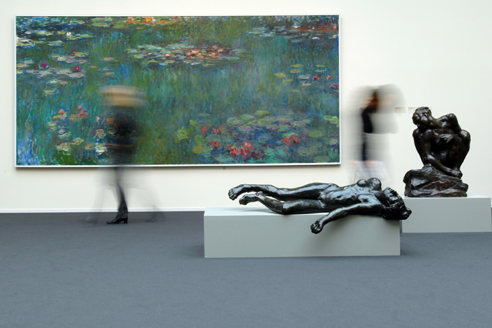 Im Kunsthaus Zürich können Werke von Claude Monet, Auguste Rodin und mehr bestaunt werden.