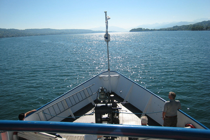 Zürichsee, Zürich, Schweiz, Schifffahrt