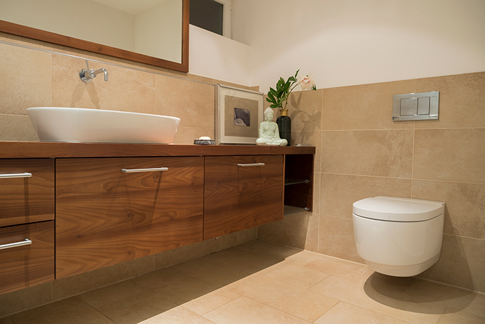 Geberit AquaClean Mera Classic im Privatbad von Andreas Owen.