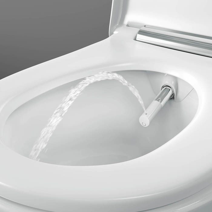 Dusch-WC Geberit AquaClean Sela mit WhirlSpray Technologie