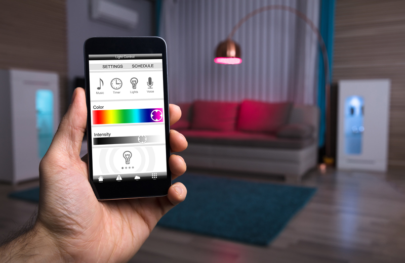 Licht smart per App oder Funk steuern.